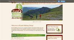 Desktop Screenshot of brunelwalking.org.uk